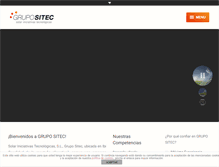 Tablet Screenshot of grupositec.com